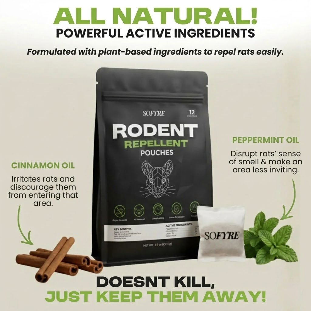 Rat Repellent Pouches