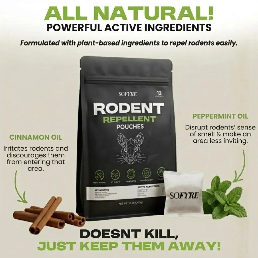 Rodent Repellent Pouches