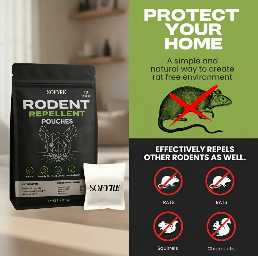 Rat Repellent Pouches